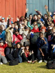 Gli studenti Comenius al completo